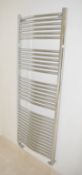 1 x Abacus 'Elegance' Premium Curved Bathroom Towel Rail Radiator, 1700x480 - Original Price £459.00