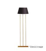 1 x Airi Chinese-Inspired Floor Lamp -Gold - Original Retail £425.00 - Ref: NA/A15523-2-10-1117-10/P