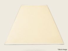 1 x Square Shade Card (19Dia) - Cream - Original Retail £60.00 - Ref: NA/JS131/P24 - CL923 - Locatio