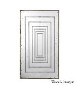 1 x Trianon Luxury 1.6-Metre Tall Rectangular Decorative Mirror - New/Boxed - Original Retail £795