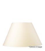 1 x Empire Card Shade (41cm dia X 24cm h) - Cream - Original Retail £85.00 - Ref: NA/JS105/P23 - CL9