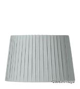 1 x Pleated Linen Shade (30Dia) - Grey Blue - Original Retail £55.00 - Ref: NA/JJS039BLM-0/P25B7 - C