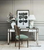 1 x Versailles Dressing Table - Antiqued Mirror - Original Retail £1,195.00 - Ref: OKA258/A10683-1-2