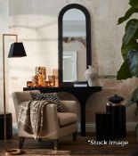 1 x Hooper Vintage-Style Handmade Floor Lamp with a Brass Finish - Original Retail £595.00