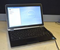 1 x Dell Latitude E6220 12.5 Inch Laptop Computer - Features an Intel i5-2520M Processor and 4GB Ram