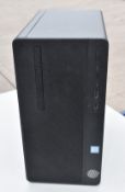 1 x HP 290 G2 Micro PC Desktop Computer - Features an 8th Gen Intel i5 Processor, 8GB DDR4 2666Mhz