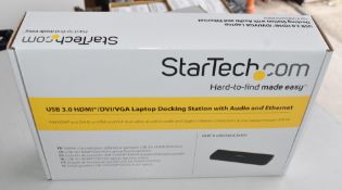 1 x StarTech USB 3.0 HDMI/DVI/VGA Laptop Docking Station With Audio and Ethernet - New and