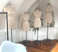 4 x Dress Makers Dummies