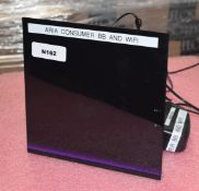 1 x Netgear D6400 AC00 WiFi VDSL/ADSL Modem Router - Includes Power Adaptor
