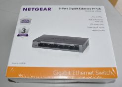 1 x Netgear 8 Port GS307 Gigabit Ethernet Switch - New and Sealed