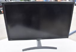 1 x Hanns-G HQ272 27 Inch LCD Monitor - Model HQ272PPB - 2560x40 WQHD 2K Resolution
