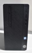 1 x HP 290 G2 Micro PC Desktop Computer - Features an 8th Gen Intel i5 Processor, 8GB DDR4 2666Mhz
