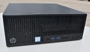 1 x HP 280 G2 SFF PC Desktop Computer - Features an 7th Gen Intel i5-6400 Processor, 8GB DDR4