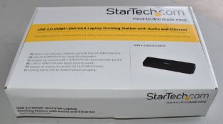 1 x StarTech USB 3.0 HDMI/DVI/VGA Laptop Docking Station With Audio and Ethernet - Boxed