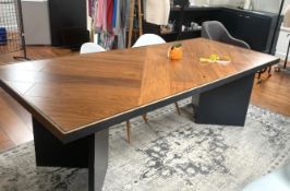 1 x Directors Office Desk - Dimensions: 80 x W230 x D100 cms