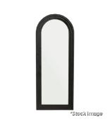 1 x Cabanes Luxury Handmade Mirror with an Ebony Painted Frame - New/Boxed - Original Retail £600.00