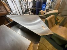 2 x Stainless Steel Covers / Shelves