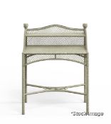 1 x Albertine Luxury Handcrafted Woven Rattan And Wood Writing Desk - Original Retail £1,895.00 -