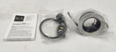 4 x FLOS Compass 90Deg Adjustable White Cmh-20 - Max 35W - 03.3503.30 - Ref: ATR146/5-4/