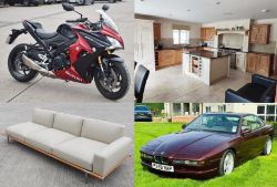 4th July: GENERAL AUCTION: Fitted Kitchens, Designer Homewares, Vehicles, Luxury Furniture, Commercial Lighting, Shop Fittings & More