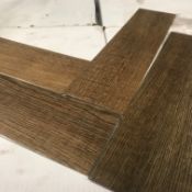 10 x Boxes Of Amtico Signature Commercial Grade Vinyl Tile Flooring  - Herringbone Design - 23.