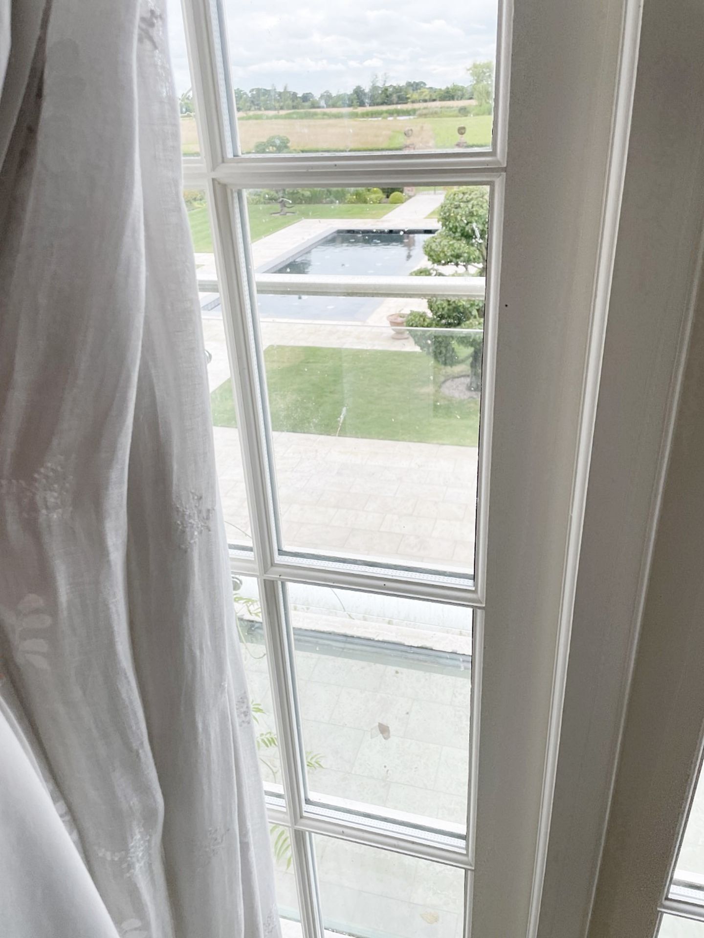 1 x Glazed Double Doors to Balcony in White - NO VAT ON THE HAMMER - Image 6 of 6
