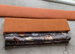 1 x Bespoke Luxury Lined Handmade Blind and 2 x Pelmets and Brackets - NO VAT ON HAMMER