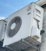 1 x Large Mitsubishi Air Conditioner Condenser Unit - NO VAT ON THE HAMMER