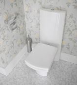 1 x Contents of Luxury En-suite - Includes Hansgrohe Shower, Close-Coupled Toilet + Tall Boy Unit
