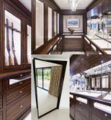 1 x Bespoke Secure Jewellery and Gun Safe Room with Secret Mirrored Door and Fingerprint Access
