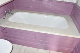 1 x Traditional Bath with Marble Surround - NO VAT ON THE HAMMER