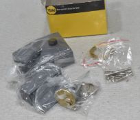 1 x YALE Deadlocking Nightlatch Dmg 60Mm Backset, Brass Cylinder Finish - B-89-Dmg-Pb-60 - Ref: