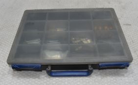 2 x Plastic Parts Box With Contents - Ref: HW242/HW243/HWP3 - CL911 - Location: Altrincham
