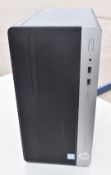 1 x HP 290 G2 Micro PC Desktop Computer - Features an 8th Gen Intel i5 Processor, 8GB DDR4 2666Mhz