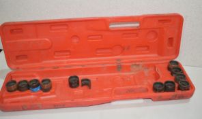 1 x Tool Case, With Assorted Crimping Inserts - Ref: DS7563 ALT - Location: