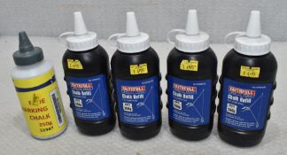 5 x Chalk Refills For Chalk Lines - Ref: HW625/HWP7 - CL911 - Location: Altrincham WA14Condition: