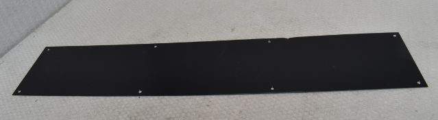 2 x Metal Sheet (Black) - 795 X 150 X 1mm - Ref: HW698/HWP7 - CL911 - Location: Altrincham