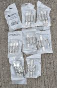 24 x NEWLEC 25 Amp Industrial Fuses - Supplied In Packs Of 3 - Ref: KCS180/BB - CL011 - Location:
