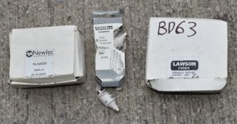 1 x Assortment Of Industrial Fuses - Ref: KCS181/BB - CL011 - Location: Altrincham WA14Condition: As