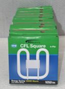 10 x BELL Cfl Square 4 Pin 1050Lm 16W Bulbs - Ref: HW110/HWP1 - CL911 - Location: Altrincham