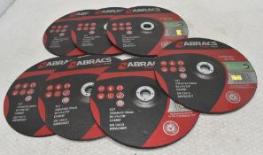 7 x ABRACS 230mm Stone Grinding Discs - Ref: HW684/HWP7 - CL911 - Location: Altrincham