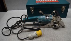 1 x MAKITA PC1100 110V Concrete Planer In Carry Box - Ref: K281 - CL011 - Location: Altrincham WA14