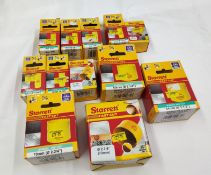 12 x Starrett Fast Cut Holesaws - 14mm To 73mm - Original Retail £170 - Ref: HWF109 - CL911 -