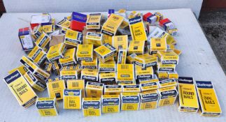 249 x Boxes Of Nails And Screws - Includes Round Nails, Oval Nails, Felt Nails, Steel Tacks And More