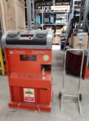 1 x Orwak Compact 3110 Cardboard and Plastic Baler With Bale Moving Trolley- 230V - CL011 -
