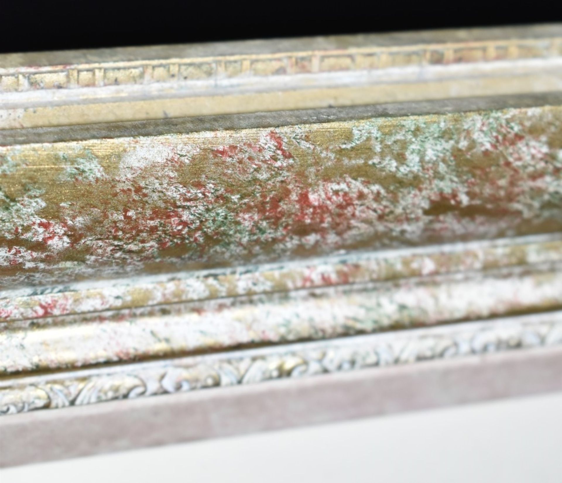 1 x Framed Fine Art Print Featuring Horse In Meadow, Presented in an Ornate Antique-style Frame - Image 3 of 8