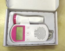 1 x Fetal Doppler Fetal Heat Rate Monitor - Model U3-02 With Digital Display - Boxed With