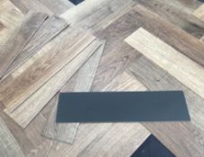 1 x Lot Of Karndean Herringbone Oak 3mm Lvt Flooring With A Bevelled Edge - 20Sqm - High Grade
