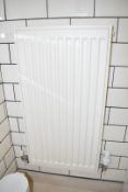 1 x Radiator In Bathroom - Ref: ASH195/GYM - CL934 - NO VAT ON THE HAMMER - Location: Knutsford