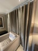 1 x Pair of Luxury Curtains - Ref: BLN107 - CL939 - NO VAT ON THE HAMMER - Location: Hale WA15 *More